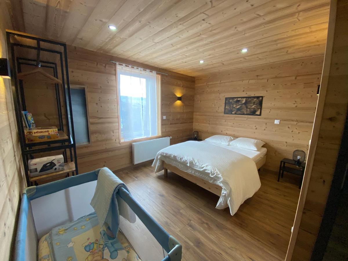 Les Chalets Bambi & Jacuzzi Privatif 라브레세 외부 사진