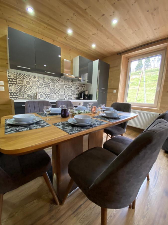 Les Chalets Bambi & Jacuzzi Privatif 라브레세 외부 사진
