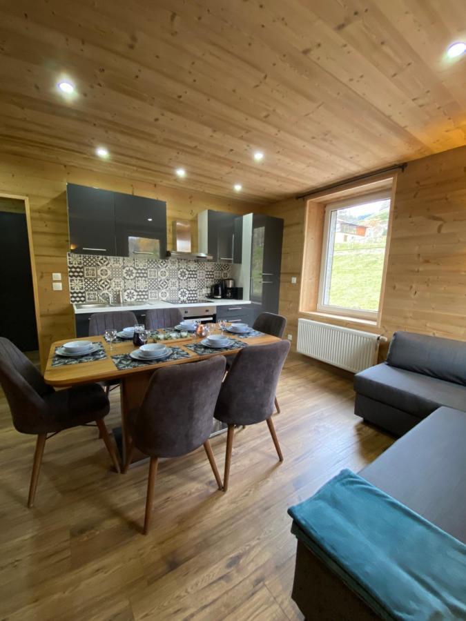 Les Chalets Bambi & Jacuzzi Privatif 라브레세 외부 사진