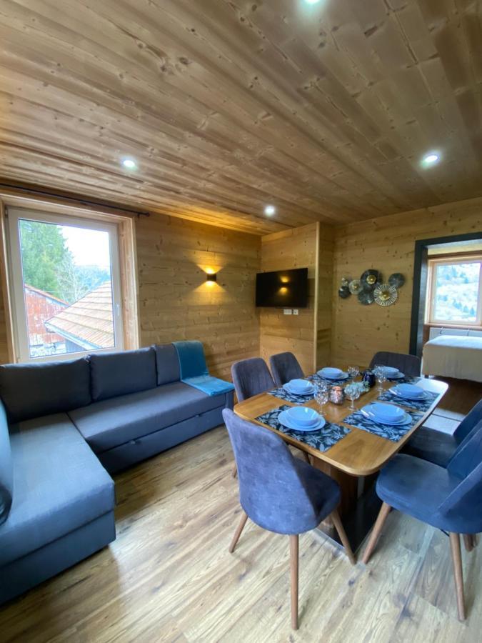 Les Chalets Bambi & Jacuzzi Privatif 라브레세 외부 사진