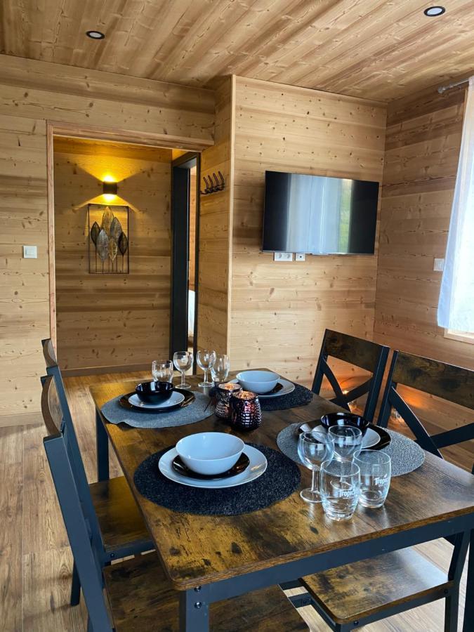 Les Chalets Bambi & Jacuzzi Privatif 라브레세 외부 사진