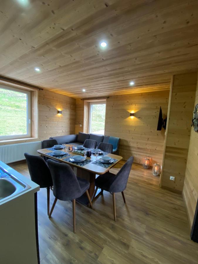 Les Chalets Bambi & Jacuzzi Privatif 라브레세 외부 사진