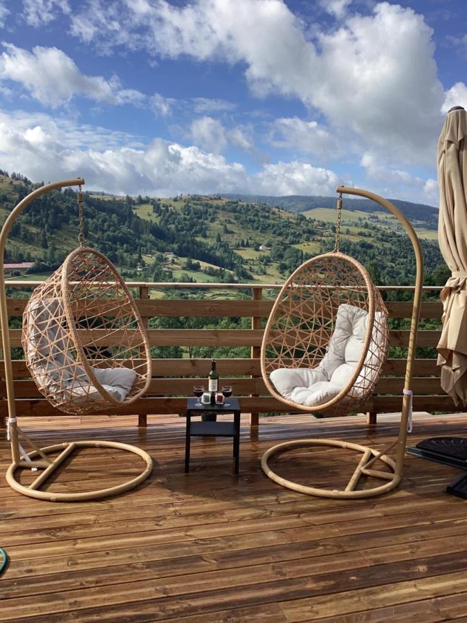 Les Chalets Bambi & Jacuzzi Privatif 라브레세 외부 사진