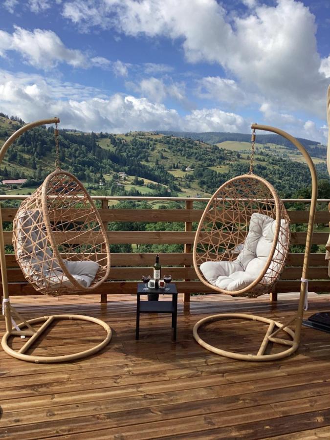 Les Chalets Bambi & Jacuzzi Privatif 라브레세 외부 사진