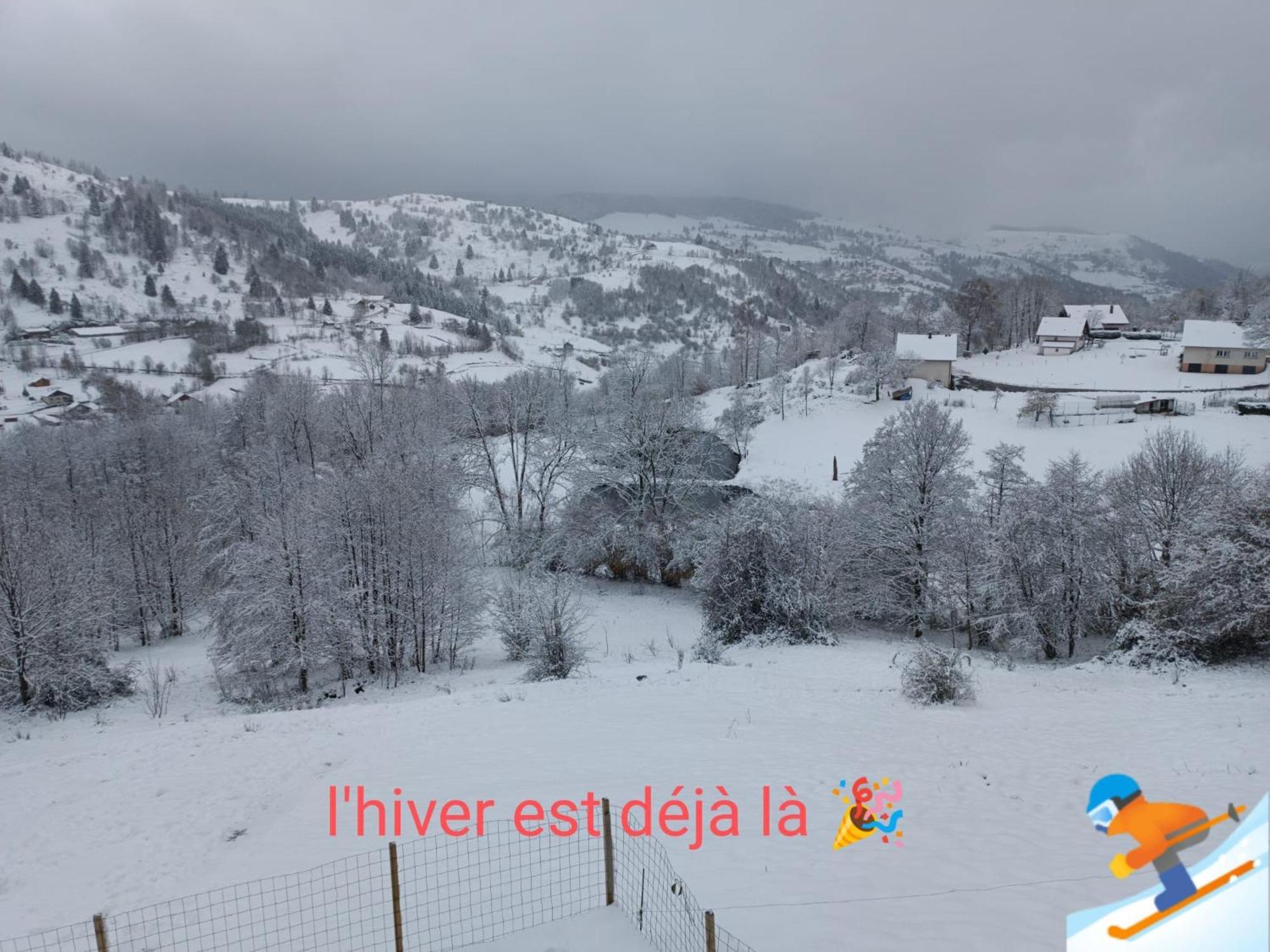 Les Chalets Bambi & Jacuzzi Privatif 라브레세 객실 사진