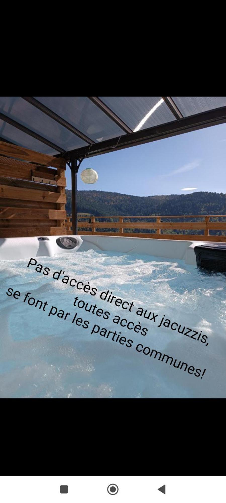 Les Chalets Bambi & Jacuzzi Privatif 라브레세 외부 사진